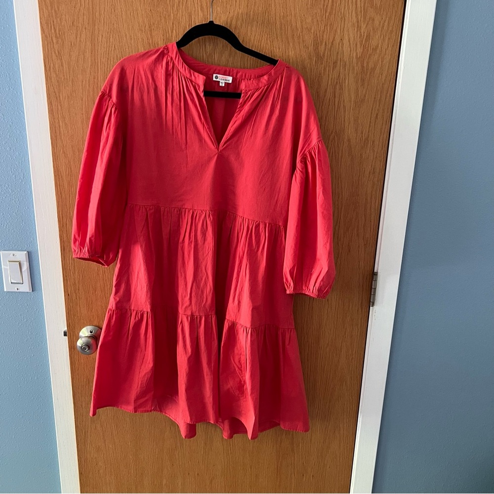 Sundry Coral Dress